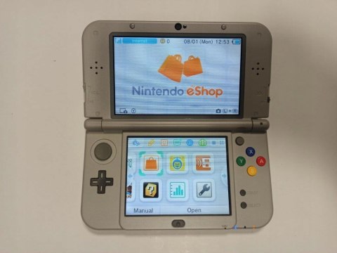 Nintendo Switch 3DSLL New Nintendo 3DS LL Metallic Blue Console System amiibo From